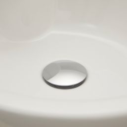 Highlife Bathrooms Slotted Pop Up Domed Basin Waste Chrome 60mm