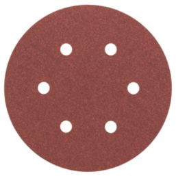 Bosch C430  120 Grit 6-Hole Punched Multi-Material Sanding Discs 150mm 5 Pack