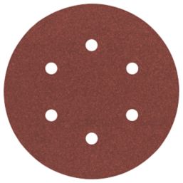 Bosch   Sanding Discs Punched 150mm 120 Grit 5 Pack