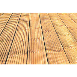 Forest Patio Decking Kit 2.4m x 0.12m x 28mm 50 Pack