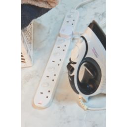 Masterplug 13A 6-Gang Switched  Extension Lead  2m