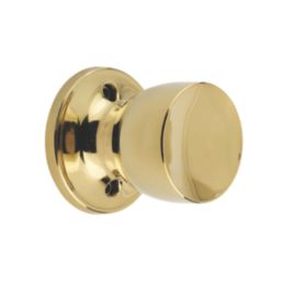 ERA  Mortice Passage Knob Set Polished Brass 67mm