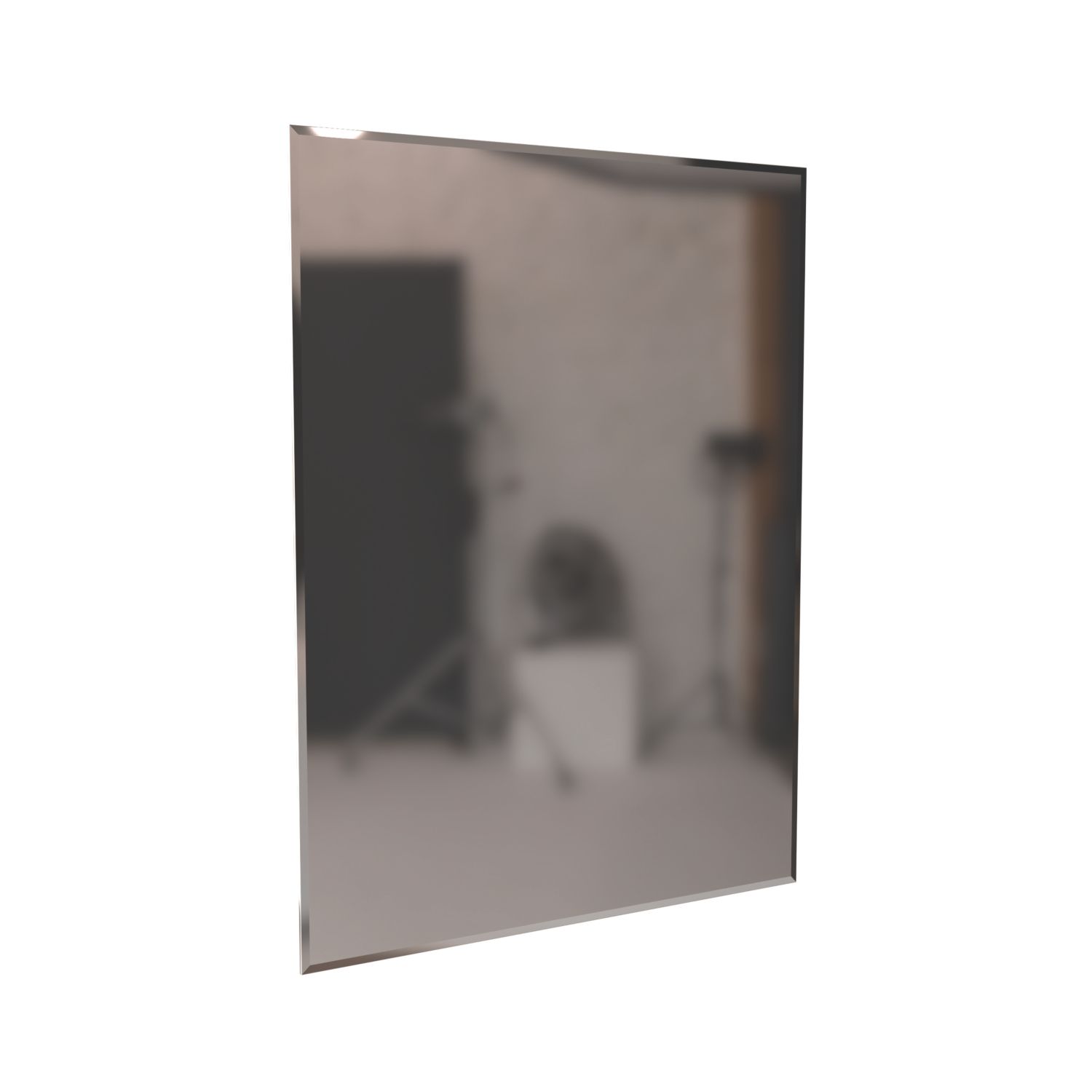 Nevarda Bathroom Mirror Plain 600mm x 10mm x 800mm (830AN)