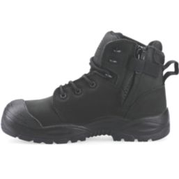 Hard Yakka Legend S3 Size 5  Black Water-Resistant  Safety Boots
