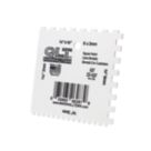 Marshalltown QLT 2, 3, 6 & 6 x 3mm Square Notch Tile Spreader 4"