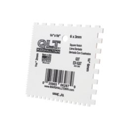 Marshalltown QLT 2, 3, 6 & 6 x 3mm Square Notch Tile Spreader 4"