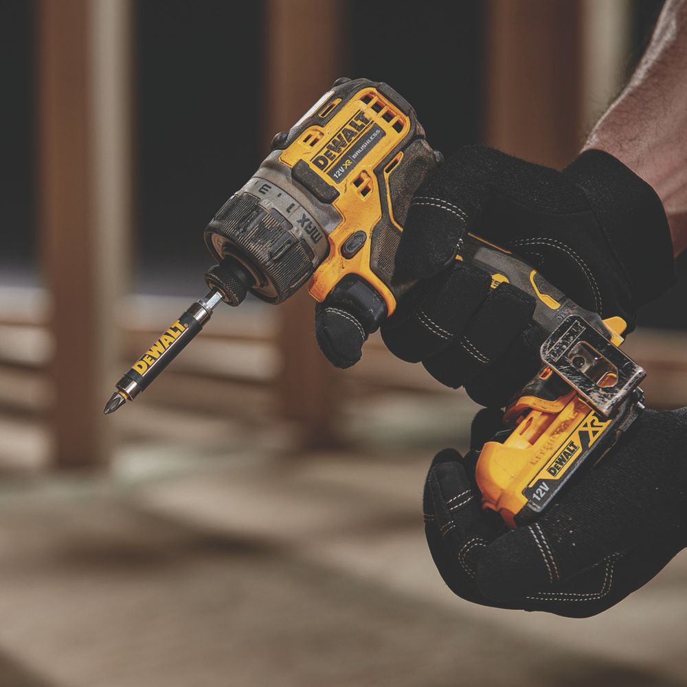 DeWalt DCF601D2 GB 12V 2 x 2.0Ah Li Ion XR Brushless Cordless Screwdriver Screwfix