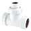 McAlpine V1MX-CO Compression Connection Condensate Tee White 40mm