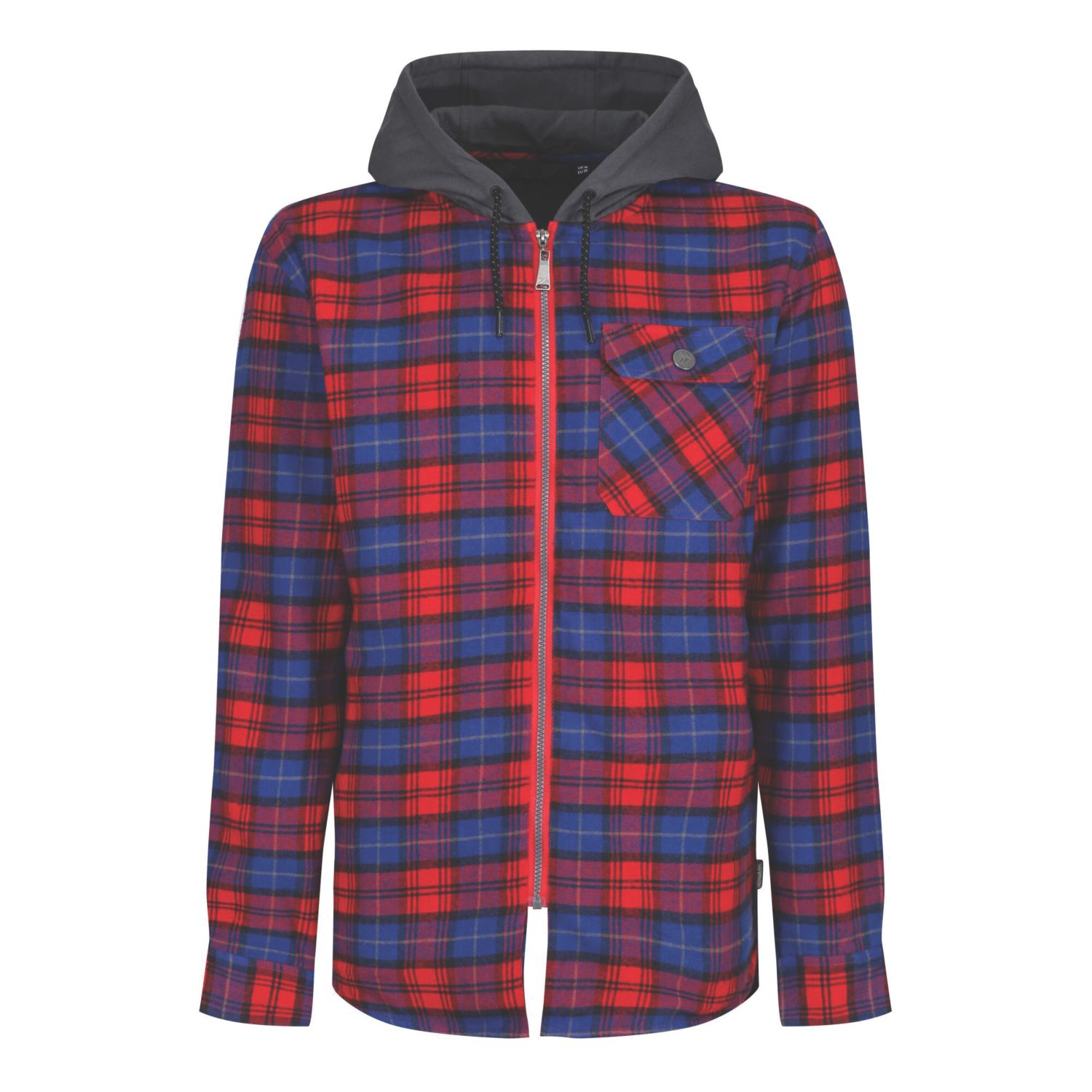 Regatta Siege Shirt Jacket Classic Red Check Medium 39.5" Chest (830HY)