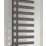 Reina 1140mm x 500mm 1095BTU Gunmetal Flat Designer Towel Radiator