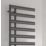 Reina 1140mm x 500mm 1095BTU Gunmetal Flat Designer Towel Radiator