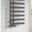 Reina 1140mm x 500mm 1095BTU Gunmetal Flat Designer Towel Radiator