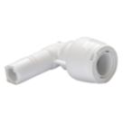 Hep2O  Plastic Push-Fit Equal 90° Keyless Stem Elbow 15mm