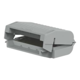 Wago 207-1333 6-Entry IPX8 Gelbox for Splicing Connectors Grey 3 Pack