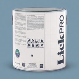 LickPro  2.5Ltr Blue 18 Vinyl Matt Emulsion  Paint