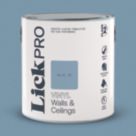 LickPro  2.5Ltr Blue 18 Vinyl Matt Emulsion  Paint