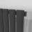 Ximax Fortuna 1500mm x 294mm 1778BTU Anthracite Vertical Designer Radiator