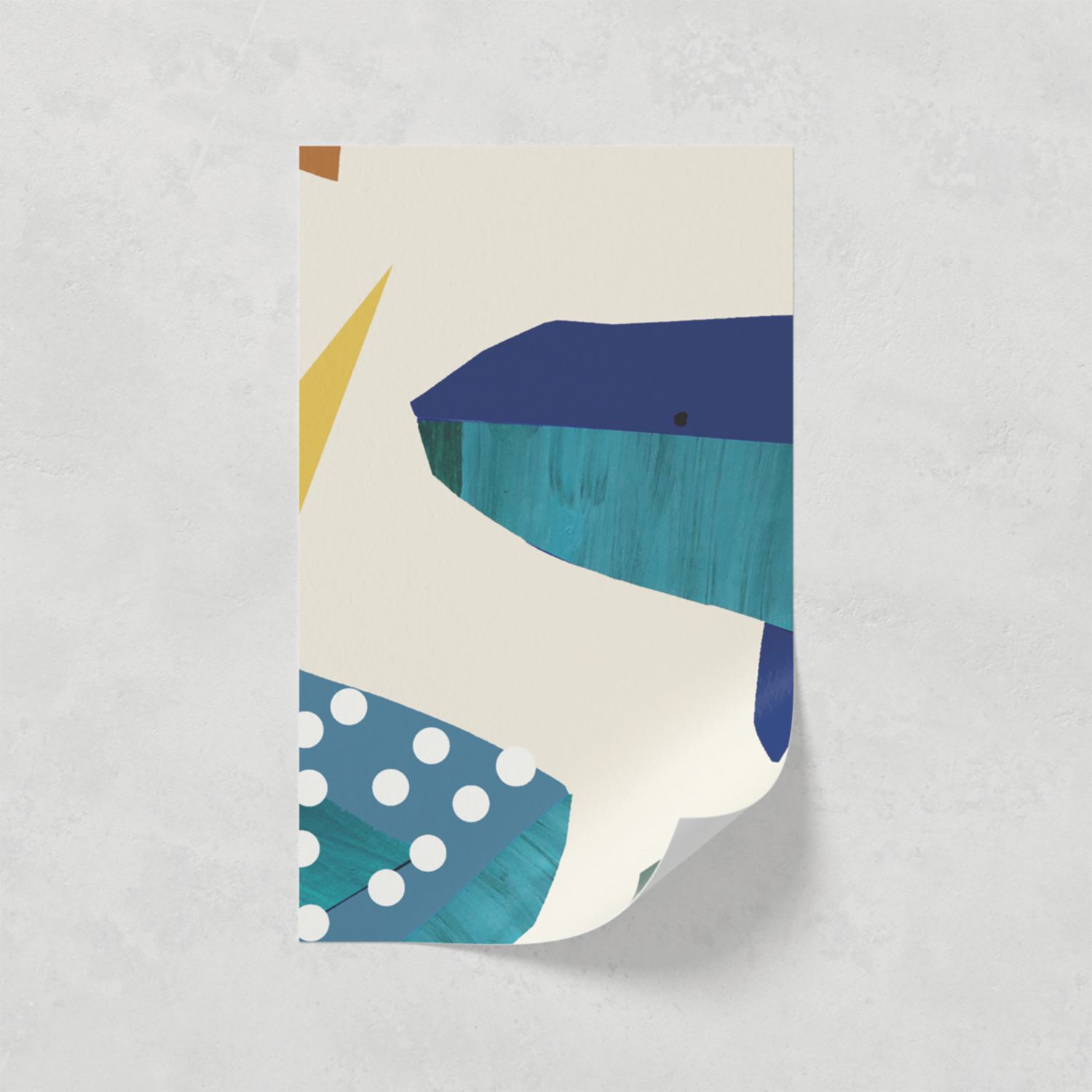 LickPro Blue Marine 02 Wallpaper Sample 0.18m x 0.29m (830VX)