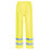 Site Huske Hi-Vis Over Trousers Elasticated Waist Yellow Medium 26" W 29" L