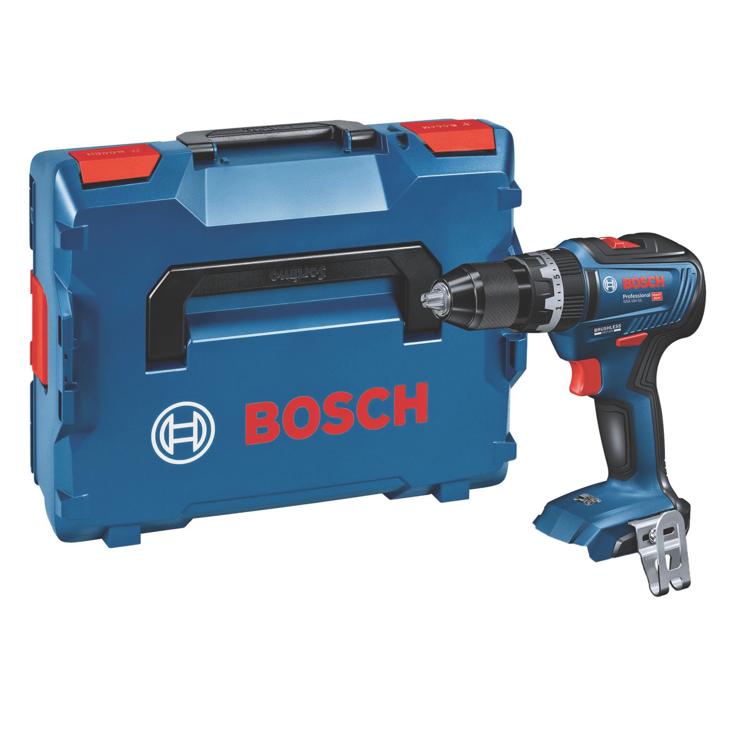 Bosch GSB 18V-55 18V Li-Ion Brushless Cordless Combi Drill - Bare (830YW)