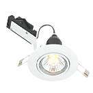 LAP  Adjustable  Mains Voltage Downlight Gloss White