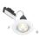 LAP  Adjustable  Mains Voltage Downlight Gloss White