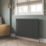 Flomasta 600mm x 1010mm 4366BTU Anthracite Horizontal 3 Column Radiator
