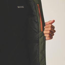 Regatta Highton Stretch Padded  Jacket Olive Night / Black 2X Large 56.6" Chest