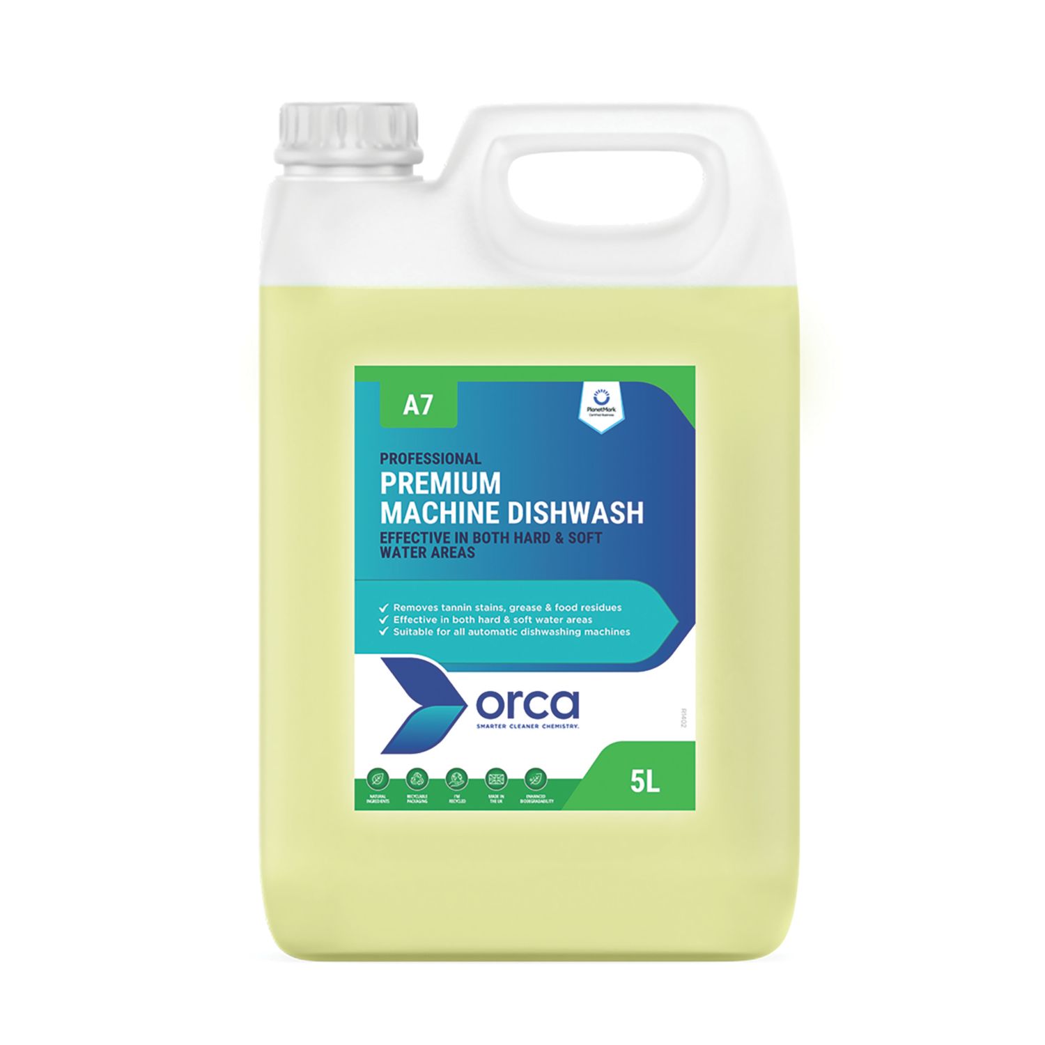 Orca A7 Dishwasher Detergent 5Ltr (831CH)