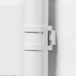 D-Line Fire Rated Safe-D Conduit Clip 25mm White 100 Pack