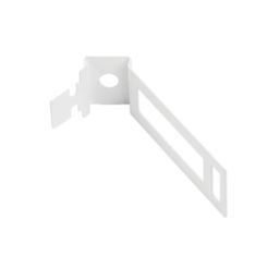 D-Line Fire Rated Safe-D Conduit Clip 25mm White 100 Pack
