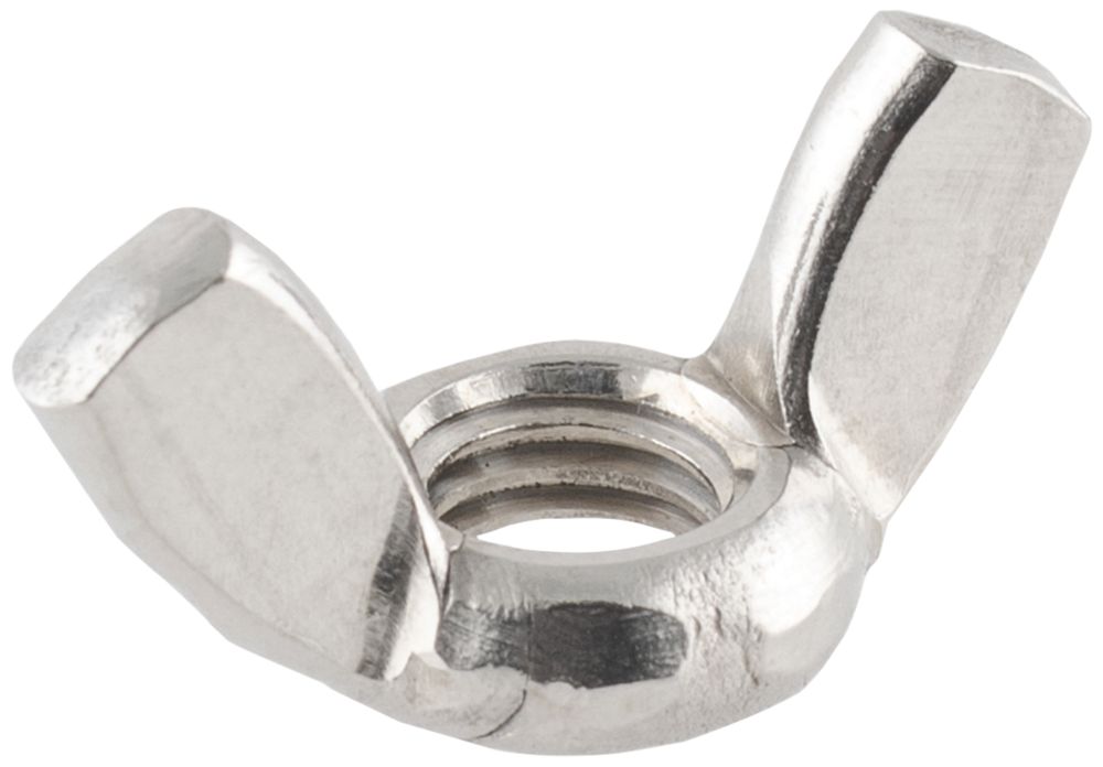 Easyfix A2 Stainless Steel Wing Nuts M10 10 Pack Screwfix