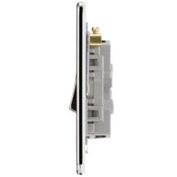 LAP  20A 16AX 3-Gang 2-Way Light Switch  Polished Chrome