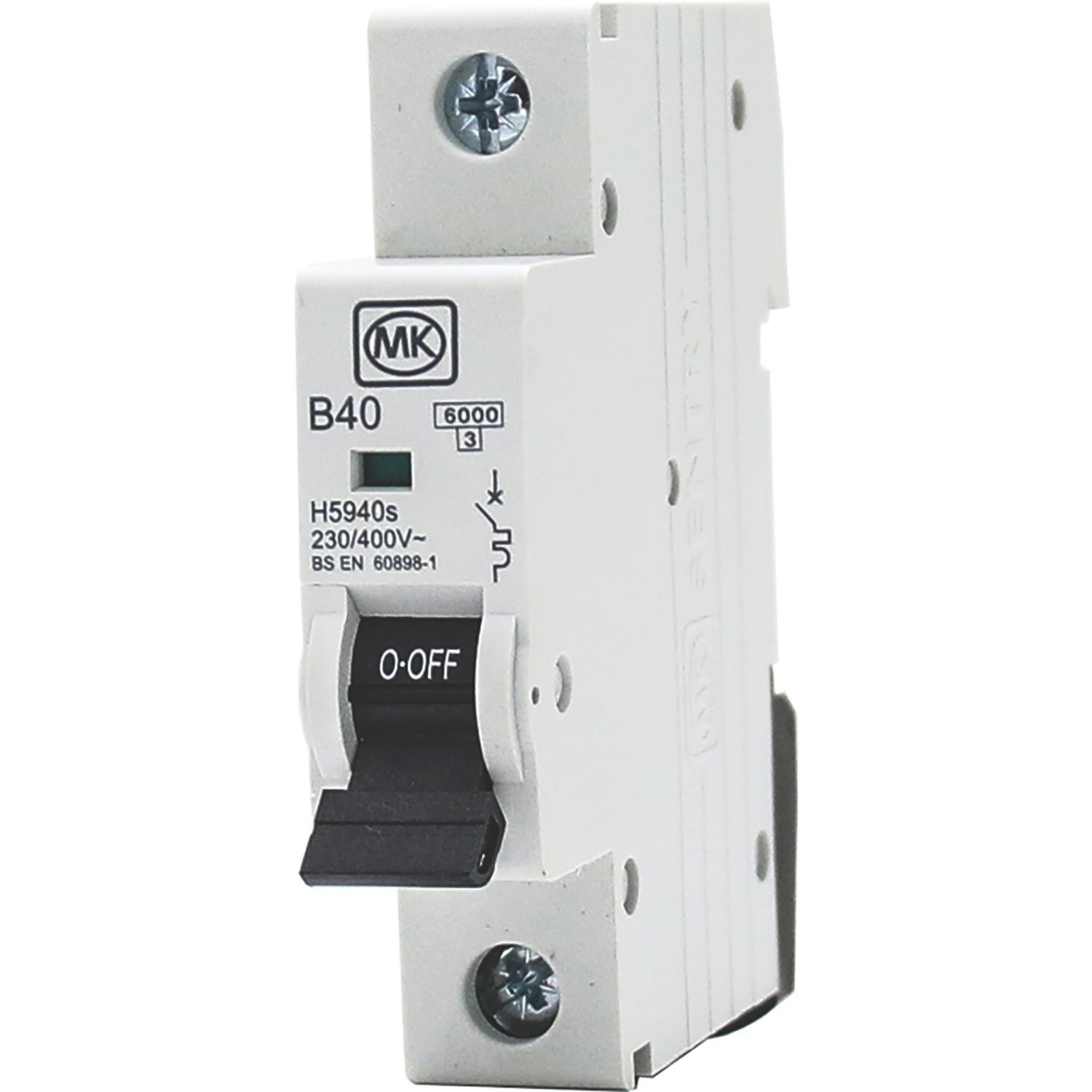 MK Sentry 40A SP B Curve MCB (831KP)