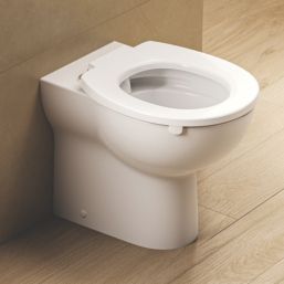 Armitage Shanks Contour 21  Toilet Seat Duraplast Glossy White