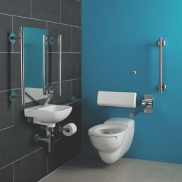 Armitage Shanks Contour 21  Toilet Seat Duraplast Glossy White