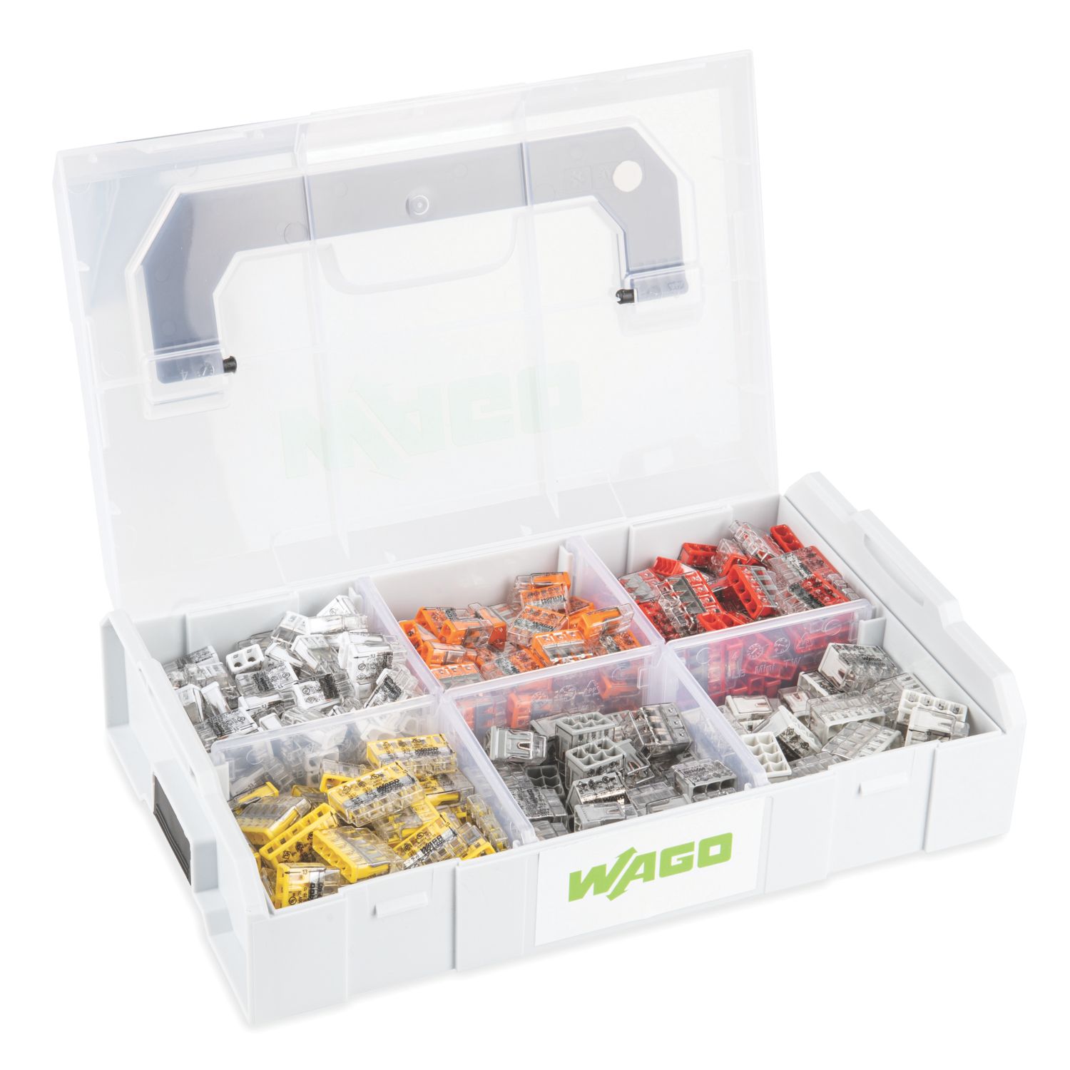 Wago 887-954 L-BOXX Mini 2773 2773 Push-Wire Connector Selection Case 380 Pieces (831PF)