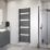 Ximax 1728mm x 600mm 2980BTU Anthracite Flat Designer Towel Radiator