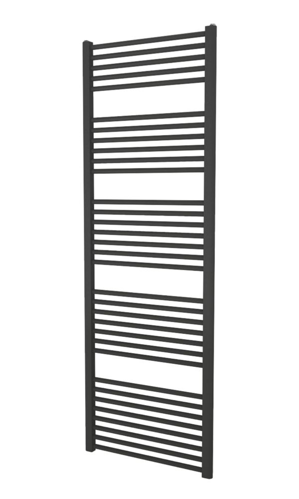 Ximax 1728mm x 600mm 2980BTU Anthracite Flat Designer Towel Radiator