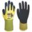 Wonder Grip WG-310HY Comfort Gloves Yellow Medium