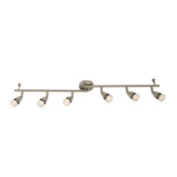 Saxby Amalfi Bar 6-Light Spotlight Satin Nickel
