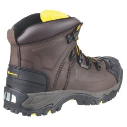 Amblers FS39 Size 11  Brown Waterproof Steel Toe Cap Safety Boots