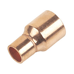 Flomasta  Copper End Feed Fitting Reducers F 8mm x M 15mm 2 Pack