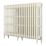 Arroll 760mm x 754mm 3719BTU White Cast Iron 4 Column Radiator