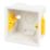 Appleby  1-Gang Dry Lining  Knockout Box 47mm
