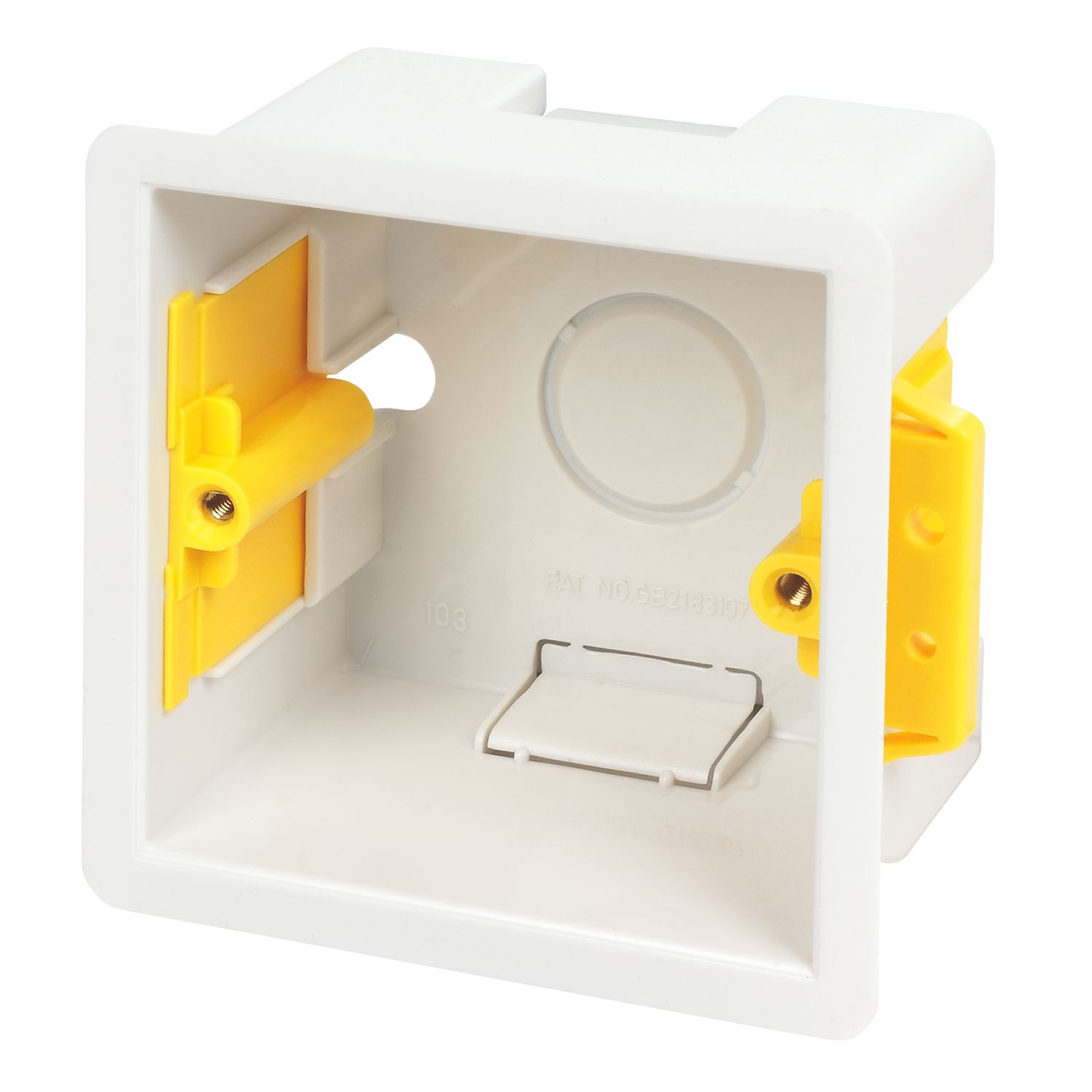 Appleby 1-Gang Dry Lining Knockout Box 47mm (83270)