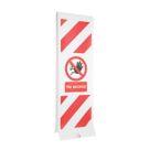 Essentials  "No Access" Eyelet Sign 1885mm x 300mm