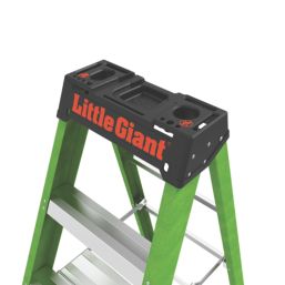 Little Giant Fibreglass 2.28m 8 Step Swingback A Frame Step Ladder