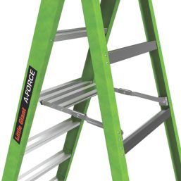 Little Giant Fibreglass 2.28m 8 Step Swingback A Frame Step Ladder
