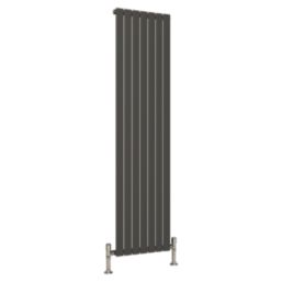 Reina Harley Single 1800mm x 490mm 3150BTU Anthracite Vertical Designer Radiator